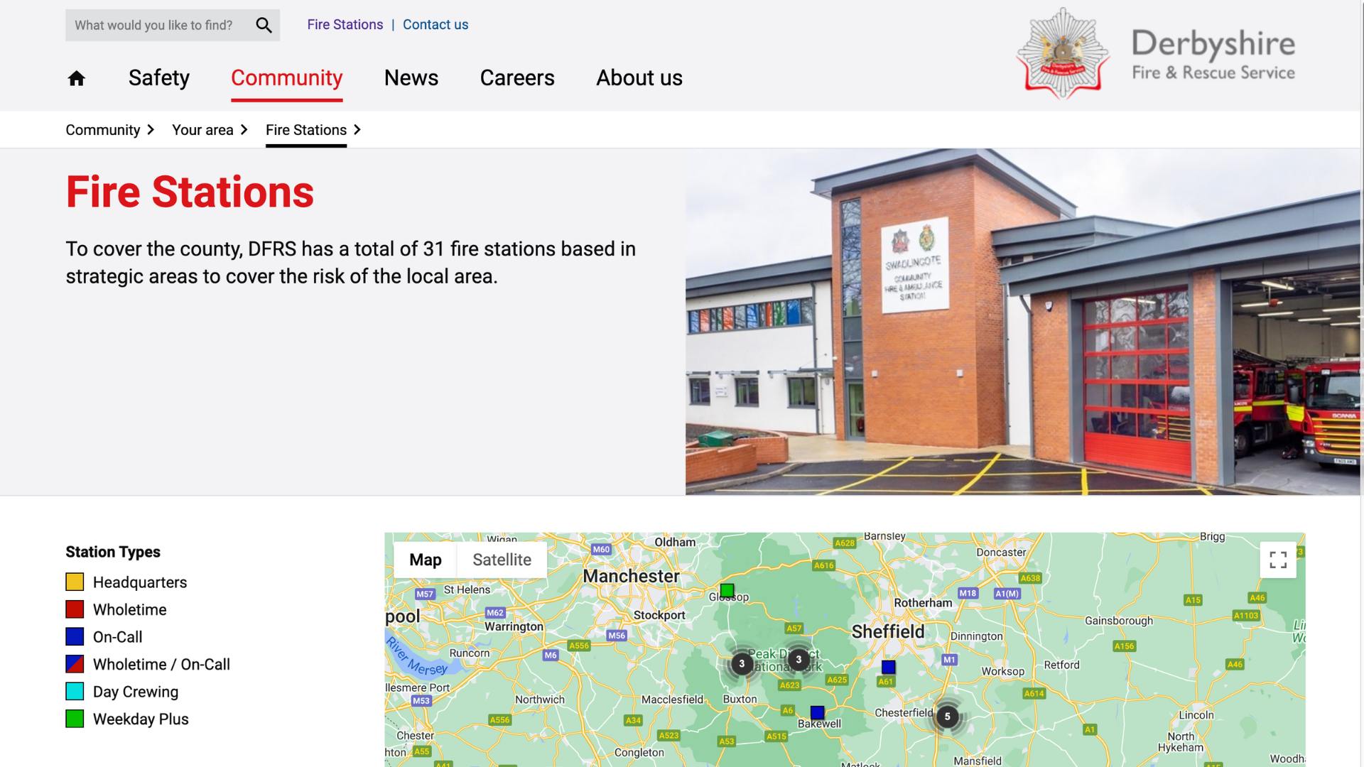Derbyshire Fire and Rescue Derbyshire Fire and Rescue