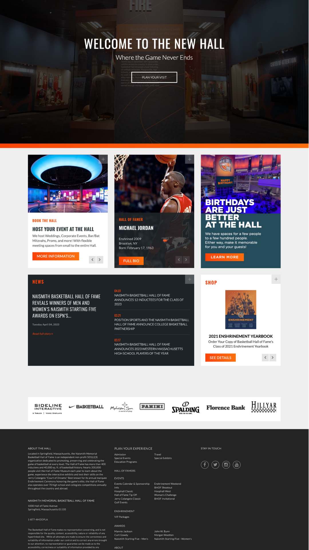 Basketball Hall Of Fame Website Basketball Hall Of Fame Website