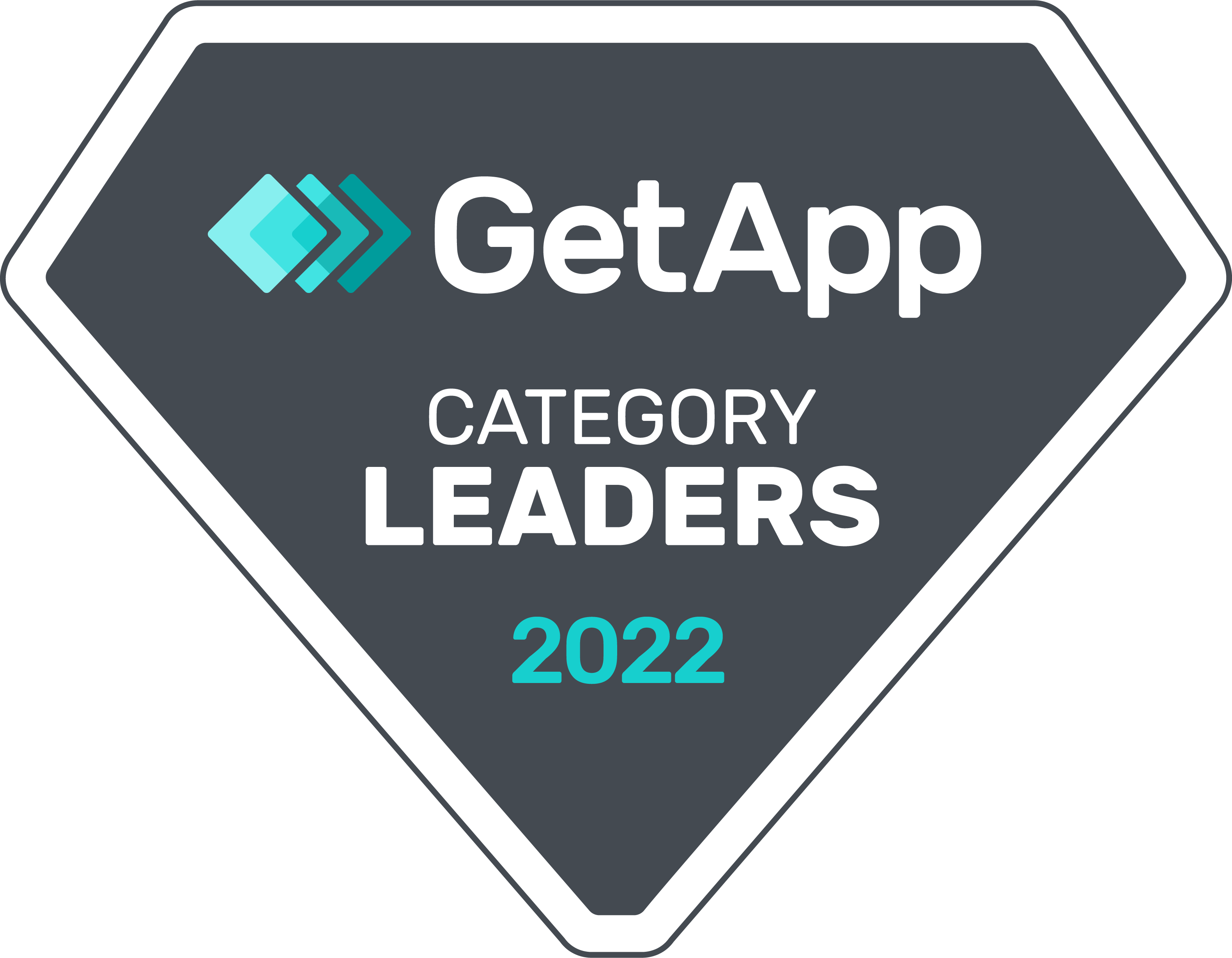Category Leaders Badge GetApp Category Leaders for Web Design Jan-22